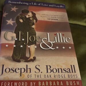 G.I. Joe & Lillie Book signed by author